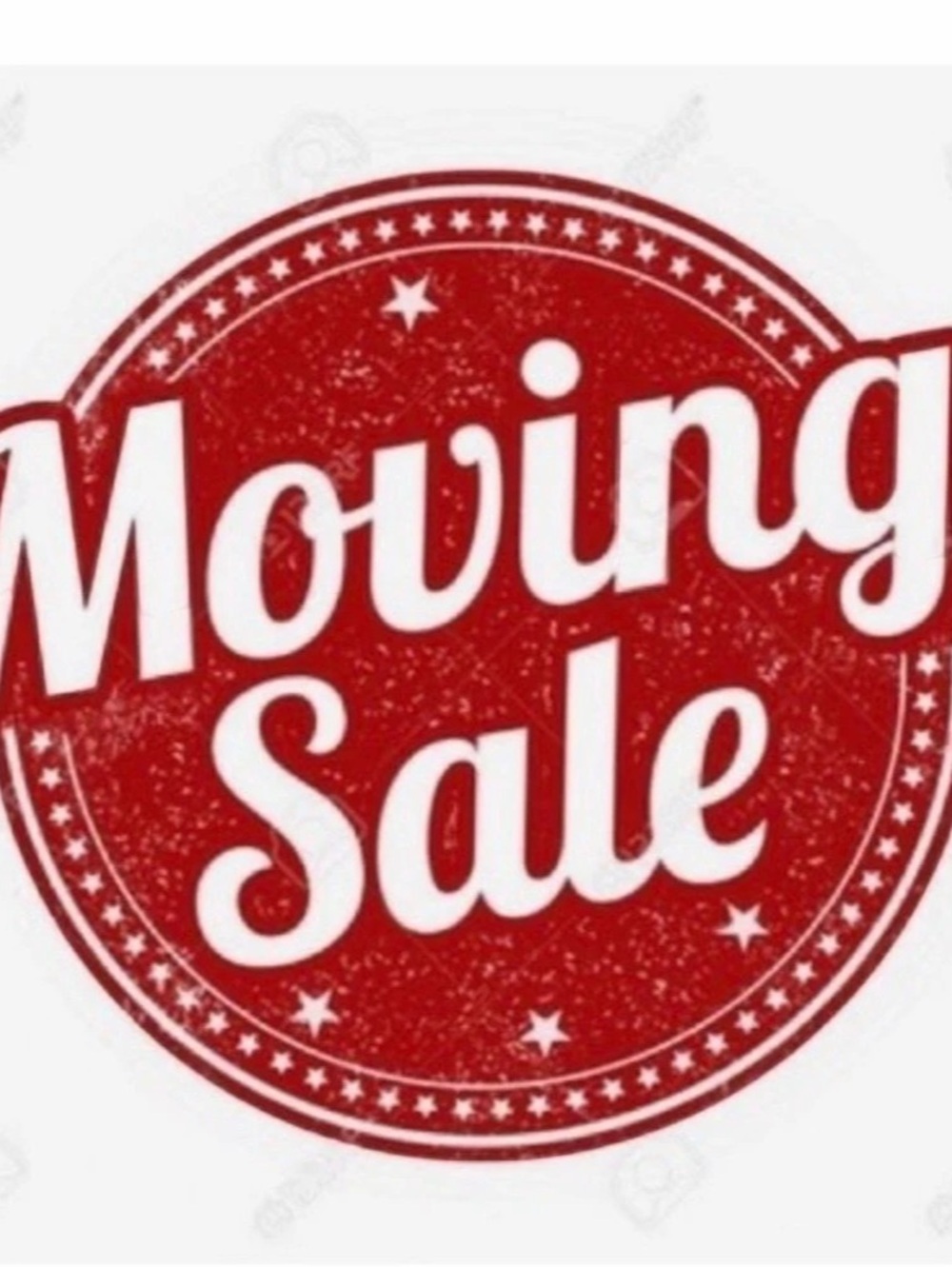 MOVING SALE